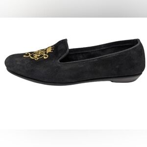 Aerosoles black velvet flats size 8.5